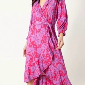 Hale bob Chloe wrap dress, worn once M